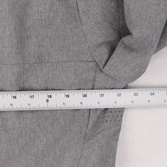 BYLT District Jacket Mens Large Gray Stretch Lightweight Casual Performance - Picture 11 of 16